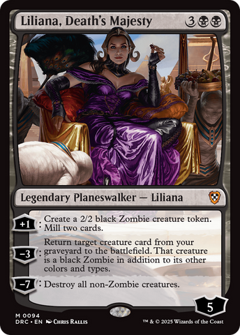 Liliana, Death's Majesty [Aetherdrift Commander] - The Mythic Store | 24h Order Processing
