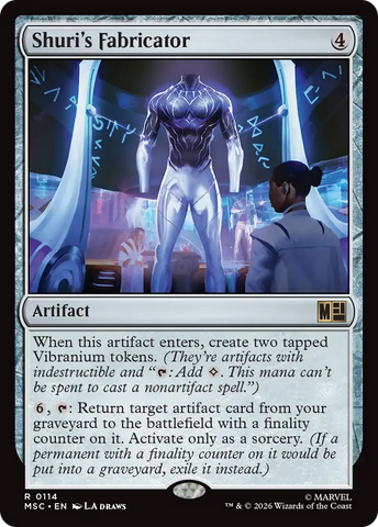 Shuri's Fabricator (Surge Foil) [Marvel Super Heroes Commander] - The Mythic Store | 24h Order Processing
