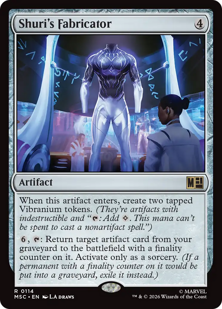 Shuri's Fabricator [Marvel Super Heroes Commander] - The Mythic Store | 24h Order Processing