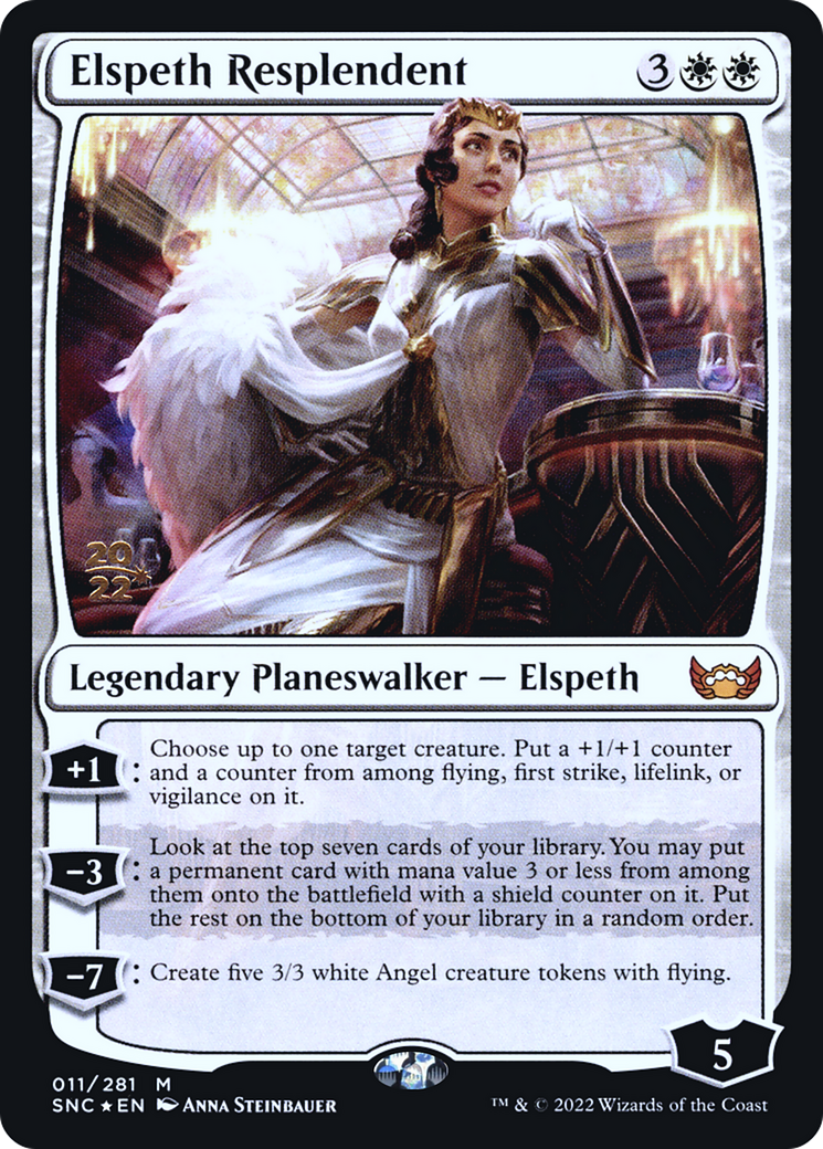 Elspeth Resplendent [Streets of New Capenna Prerelease Promos] - The Mythic Store | 24h Order Processing