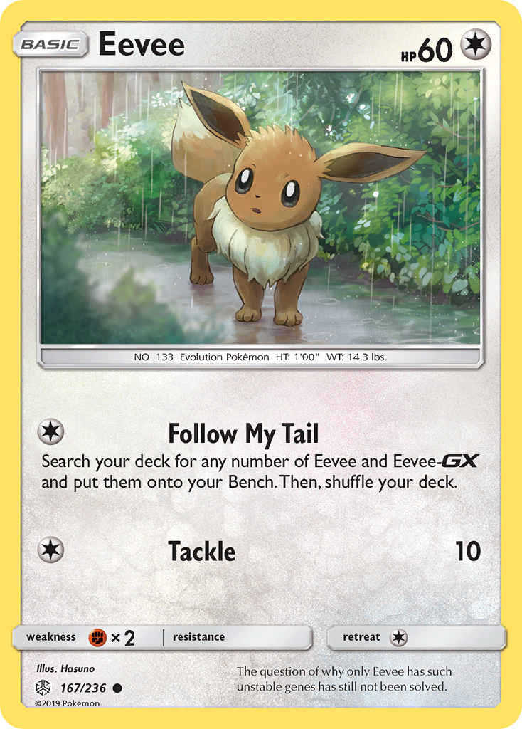 Eevee (167/236) [Sun & Moon: Cosmic Eclipse] - The Mythic Store | 24h Order Processing