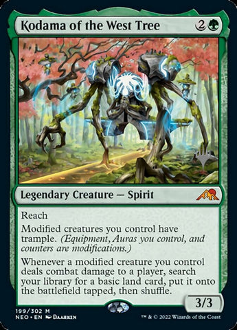 Kodama of the West Tree (Promo Pack) [Kamigawa: Neon Dynasty Promos] - The Mythic Store | 24h Order Processing
