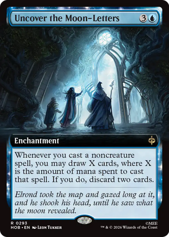 Uncover the Moon-Letters (Extended Art) [The Hobbit] - The Mythic Store | 24h Order Processing