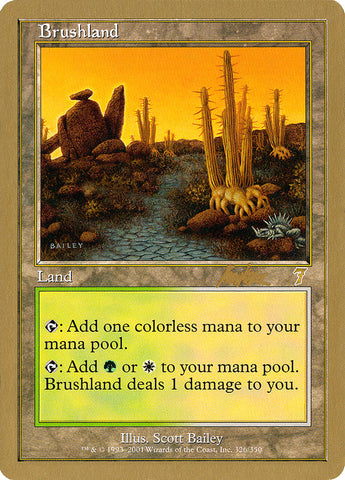 Brushland (Brian Kibler) [World Championship Decks 2002] - The Mythic Store | 24h Order Processing