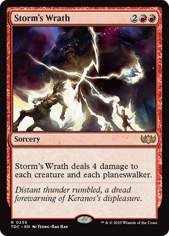 Storm's Wrath [Tarkir: Dragonstorm Commander] - The Mythic Store | 24h Order Processing