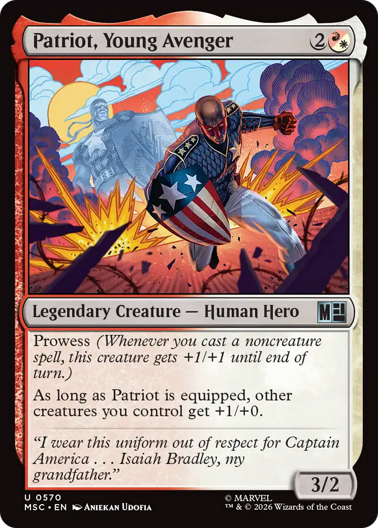 Patriot, Young Avenger [Marvel Super Heroes] - The Mythic Store | 24h Order Processing