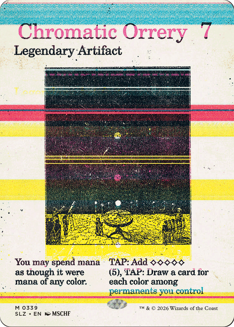 Chromatic Orrery (0339) [Secret Lair x MSCHF: The Zeta Set]