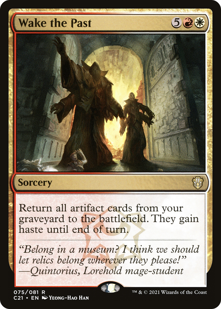 Wake the Past [Commander 2021] - The Mythic Store | 24h Order Processing