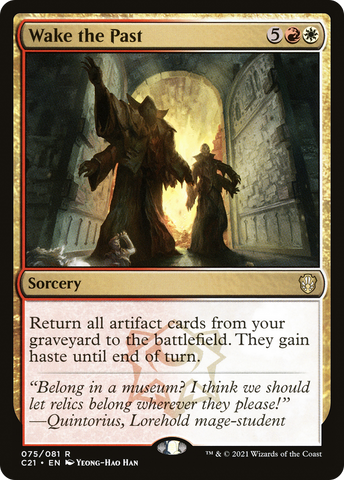 Wake the Past [Commander 2021] - The Mythic Store | 24h Order Processing