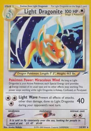 Light Dragonite (14/105) [Neo Destiny Unlimited] - The Mythic Store | 24h Order Processing