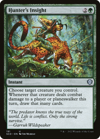 Hunter's Insight [Starter Commander Decks] - The Mythic Store | 24h Order Processing