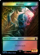 Human (0038) // Mutant Double-Sided Token (Surge Foil) [Doctor Who Tokens] - The Mythic Store | 24h Order Processing
