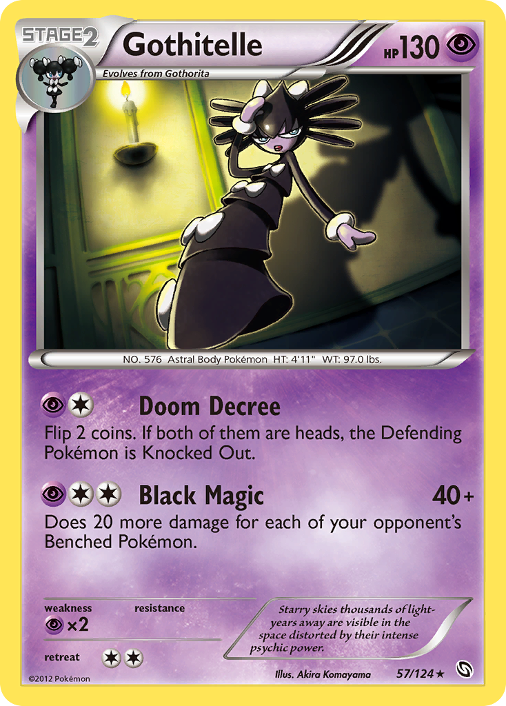 Gothitelle (57/124) [Black & White: Dragons Exalted] - The Mythic Store | 24h Order Processing