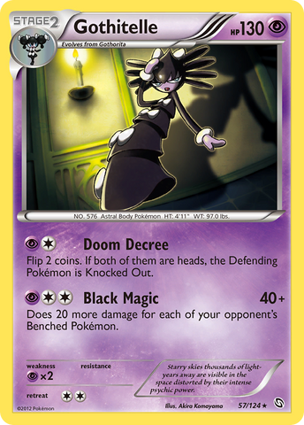 Gothitelle (57/124) [Black & White: Dragons Exalted] - The Mythic Store | 24h Order Processing
