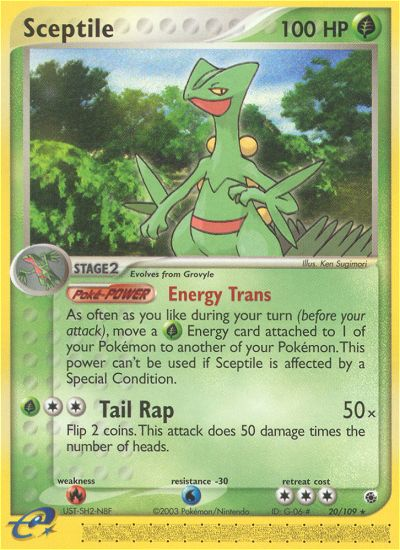 Sceptile (20/109) [EX: Ruby & Sapphire] - The Mythic Store | 24h Order Processing