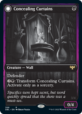 Concealing Curtains // Revealing Eye [Innistrad: Double Feature] - The Mythic Store | 24h Order Processing