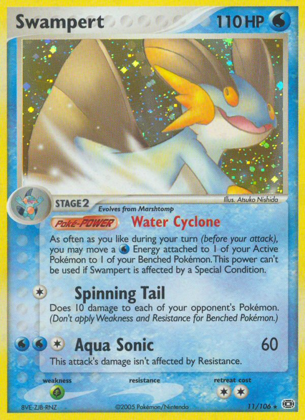 Swampert (11/106) [EX: Emerald] - The Mythic Store | 24h Order Processing