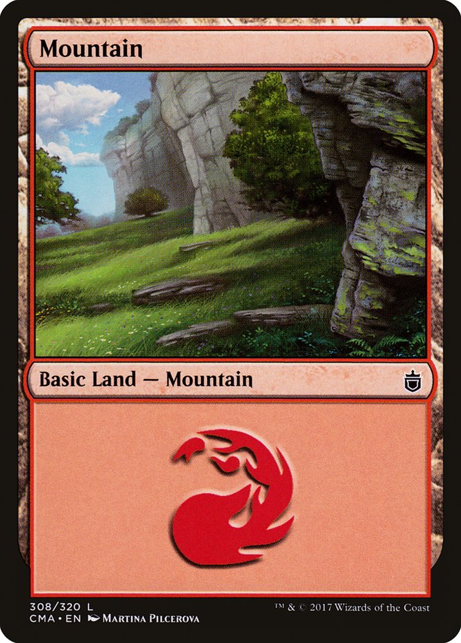 Mountain (308) [Commander Anthology] - The Mythic Store | 24h Order Processing