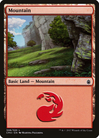 Mountain (308) [Commander Anthology] - The Mythic Store | 24h Order Processing