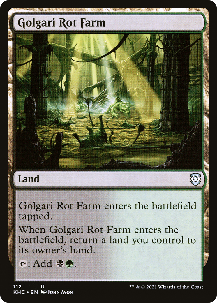 Golgari Rot Farm [Kaldheim Commander] - The Mythic Store | 24h Order Processing