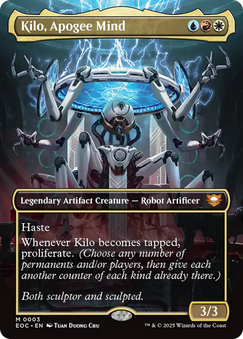 Kilo, Apogee Mind (Borderless) [Edge of Eternities Commander] - The Mythic Store | 24h Order Processing