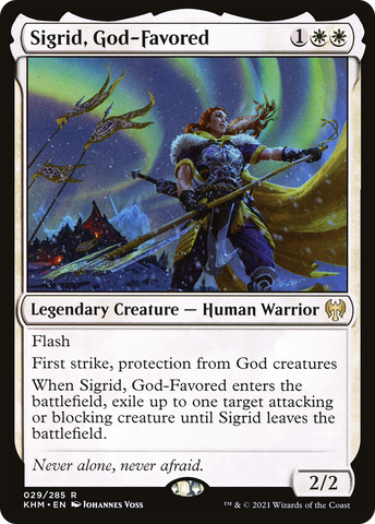 Sigrid, God-Favored [Kaldheim] - The Mythic Store | 24h Order Processing