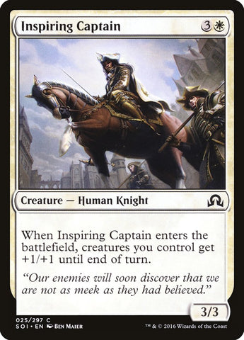 Inspiring Captain [Shadows over Innistrad] - The Mythic Store | 24h Order Processing