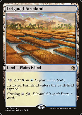Irrigated Farmland [Amonkhet] - The Mythic Store | 24h Order Processing