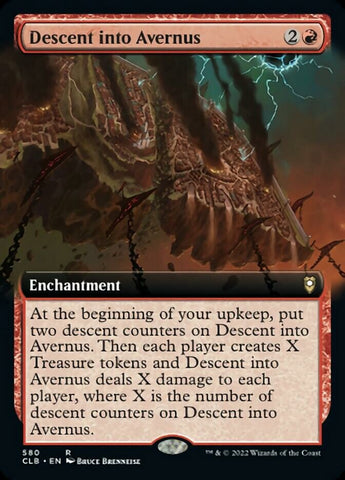Descent into Avernus (Extended Art) [Commander Legends: Battle for Baldur's Gate] - The Mythic Store | 24h Order Processing