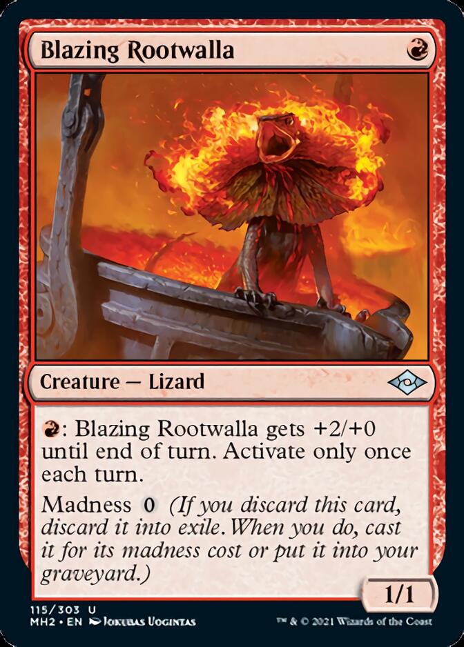 Blazing Rootwalla [Modern Horizons 2] - The Mythic Store | 24h Order Processing