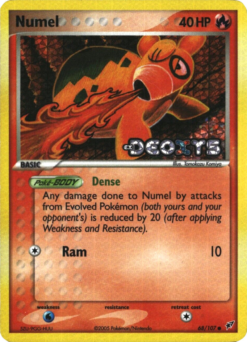 Numel (68/107) (Stamped) [EX: Deoxys] - The Mythic Store | 24h Order Processing