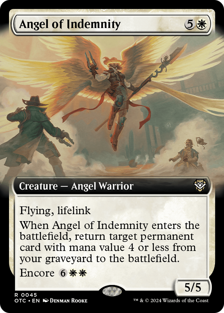 Angel of Indemnity (Extended Art) [Outlaws of Thunder Junction Commander] - The Mythic Store | 24h Order Processing