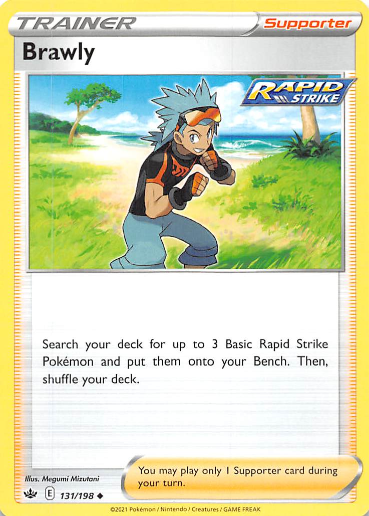 Brawly (131/198) [Sword & Shield: Chilling Reign] - The Mythic Store | 24h Order Processing