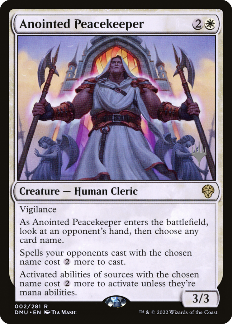 Anointed Peacekeeper (Promo Pack) [Dominaria United Promos] - The Mythic Store | 24h Order Processing