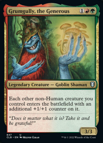 Grumgully, the Generous [Commander Legends: Battle for Baldur's Gate] - The Mythic Store | 24h Order Processing