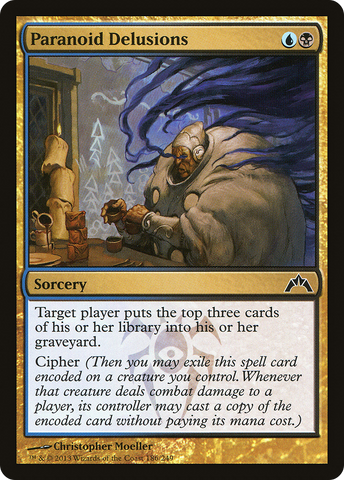 Paranoid Delusions [Gatecrash] - The Mythic Store | 24h Order Processing