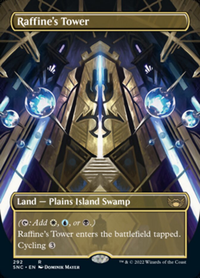 Raffine's Tower (Borderless Alternate Art) [Streets of New Capenna] - The Mythic Store | 24h Order Processing