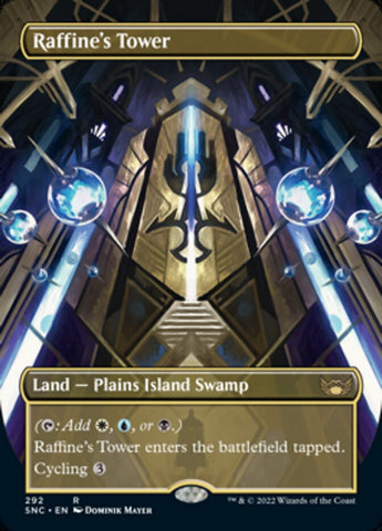 Raffine's Tower (Borderless Alternate Art) [Streets of New Capenna] - The Mythic Store | 24h Order Processing