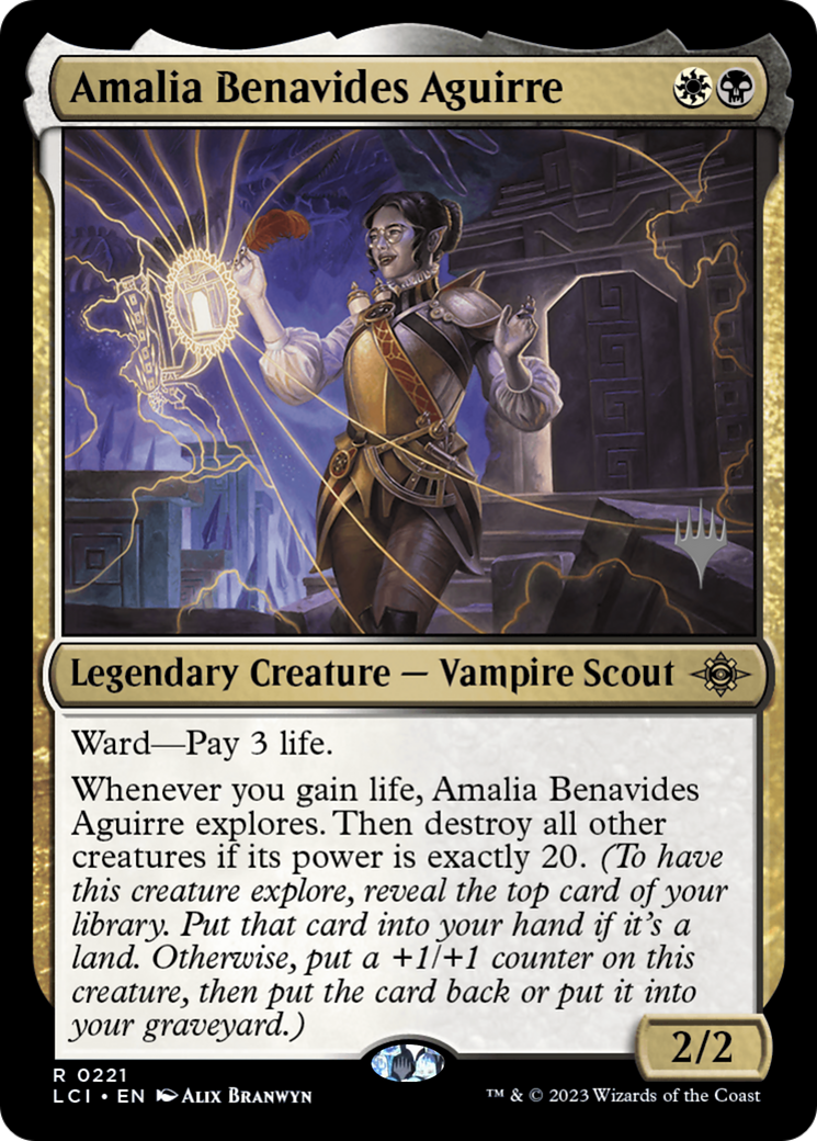 Amalia Benavides Aguirre (Promo Pack) [The Lost Caverns of Ixalan Promos] - The Mythic Store | 24h Order Processing