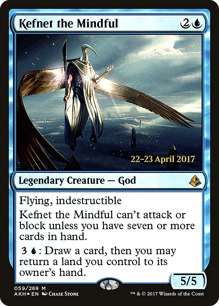 Kefnet the Mindful [Amonkhet Prerelease Promos] - The Mythic Store | 24h Order Processing