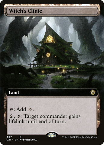 Witch's Clinic (Extended Art) [Commander 2021] - The Mythic Store | 24h Order Processing