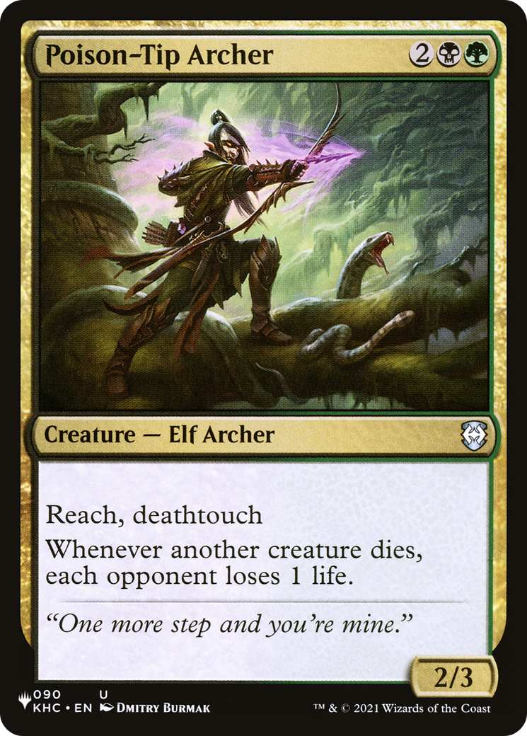 Poison-Tip Archer [The List] - The Mythic Store | 24h Order Processing