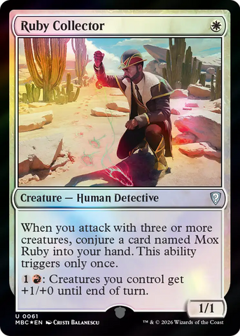 Ruby Collector [Mystery Booster: Commander Edition] - The Mythic Store | 24h Order Processing