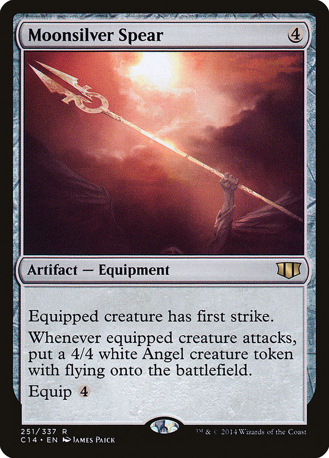 Moonsilver Spear [Commander 2014] - The Mythic Store | 24h Order Processing