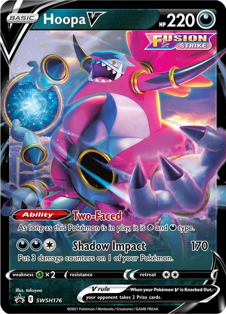 Hoopa V (SWSH176) (Jumbo Card) [Sword & Shield: Black Star Promos] - The Mythic Store | 24h Order Processing