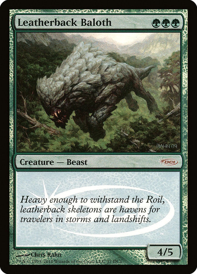 Leatherback Baloth [Wizards Play Network 2010] - The Mythic Store | 24h Order Processing