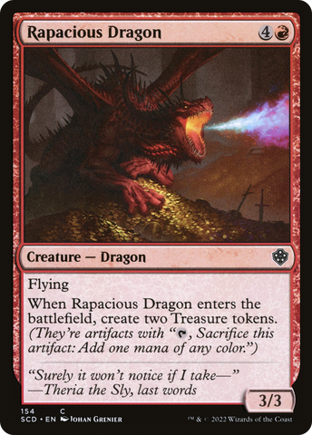 Rapacious Dragon [Starter Commander Decks] - The Mythic Store | 24h Order Processing