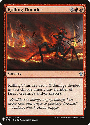 Rolling Thunder [Mystery Booster] - The Mythic Store | 24h Order Processing