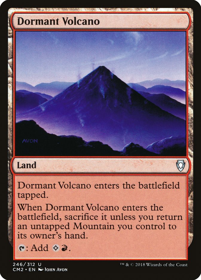 Dormant Volcano [Commander Anthology Volume II] - The Mythic Store | 24h Order Processing