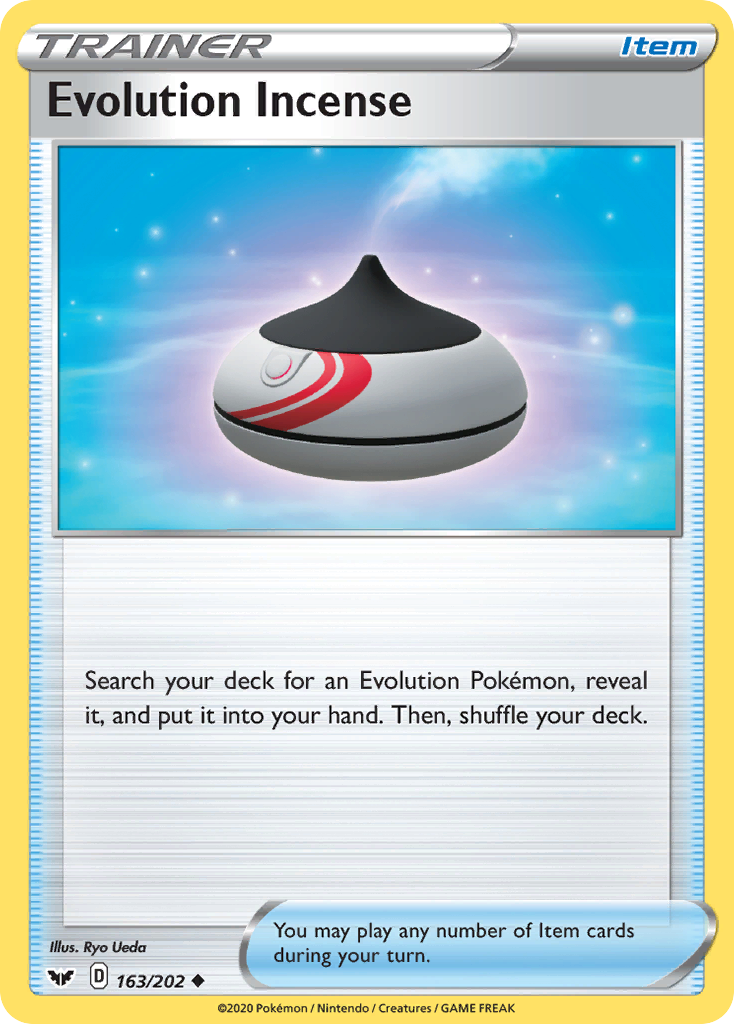 Evolution Incense (163/202) [Sword & Shield: Base Set] - The Mythic Store | 24h Order Processing
